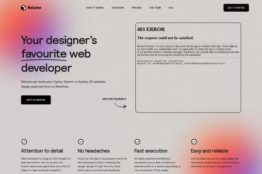 Relume Timeline Portfolio Webflow cloneable