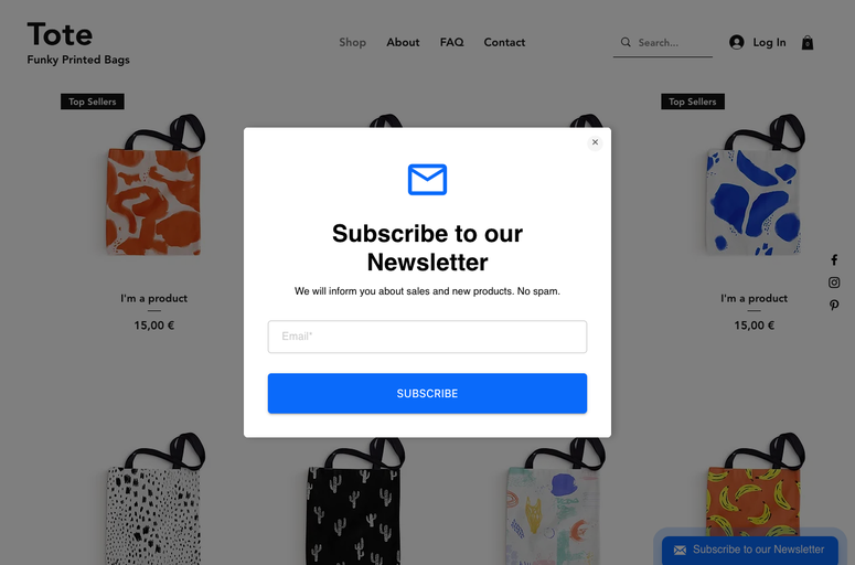 Optimize lead generation with Popup Forms by Smartarget, a must-have Webflow app for collecting visitor emails. Effortlessly create custom popup forms to enhance user engagement, drive conversions, and elevate your email marketing strategy. Ideal for Webflow designers and developers seeking seamless lead generation solutions.