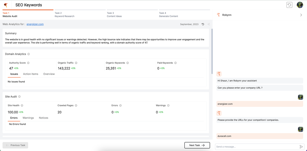 Automate and optimize your marketing efforts with Robynn AI, the perfect Webflow app for designers and developers. Benefit from tailored strategies, AI-driven playbooks, and expert support for cost-effective demand generation and efficient campaign deployment. Try it now!