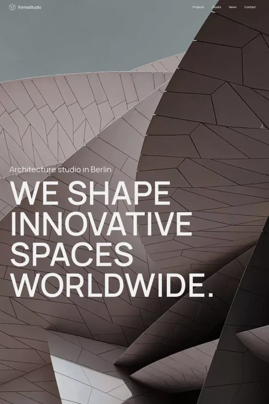 Creative Architect Agencies Webflow website template