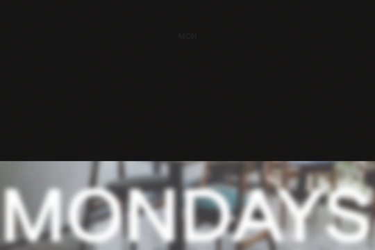 MONDAYS coffee shop Webflow template cloneable