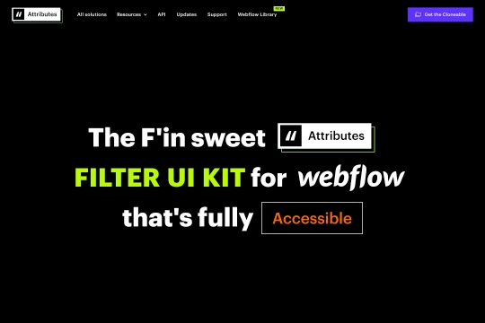 Finsweet Accessible Form Components Webflow cloneable